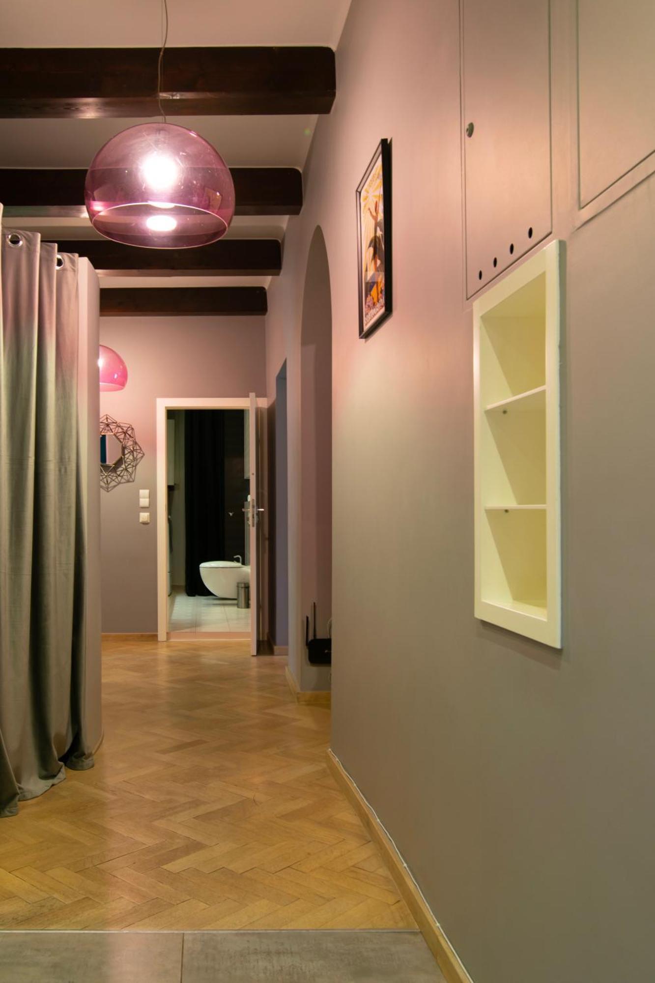 Spacious 3Br Apartment With Ac In Living Room, 2 Balconies Cracovie Extérieur photo
