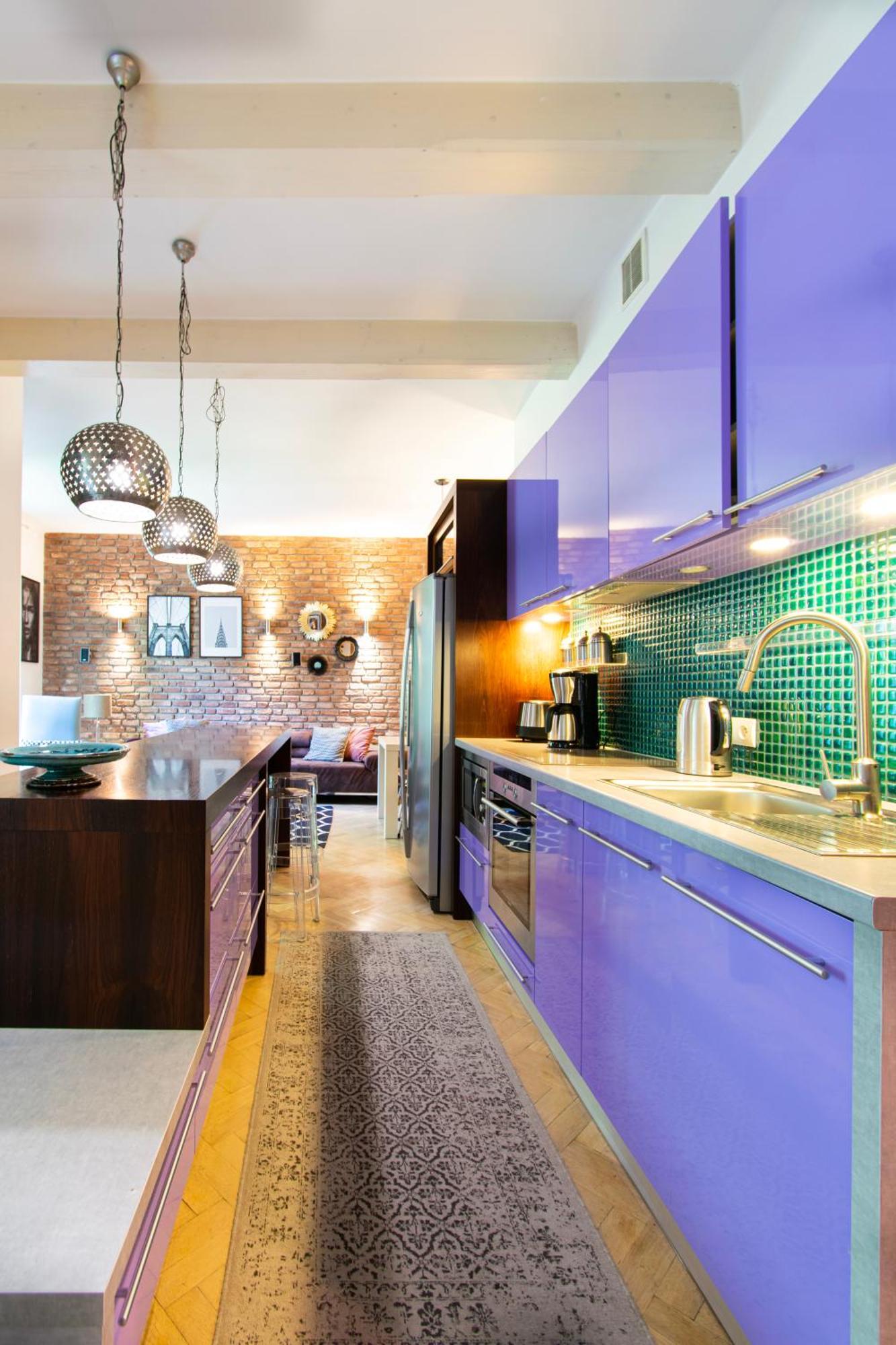 Spacious 3Br Apartment With Ac In Living Room, 2 Balconies Cracovie Extérieur photo